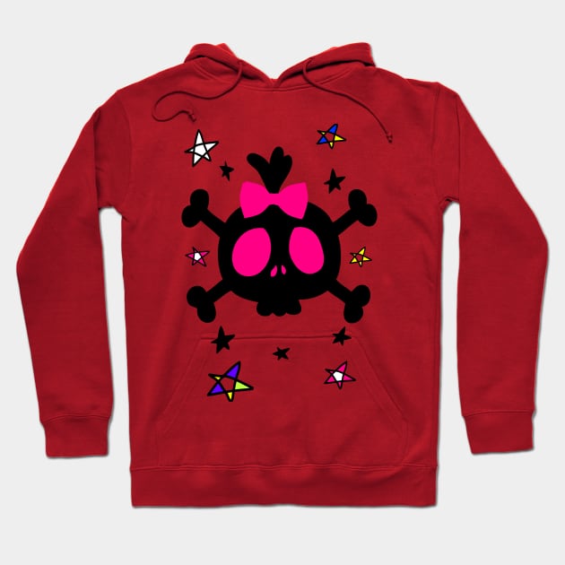 Cute skull Hoodie by CindyS